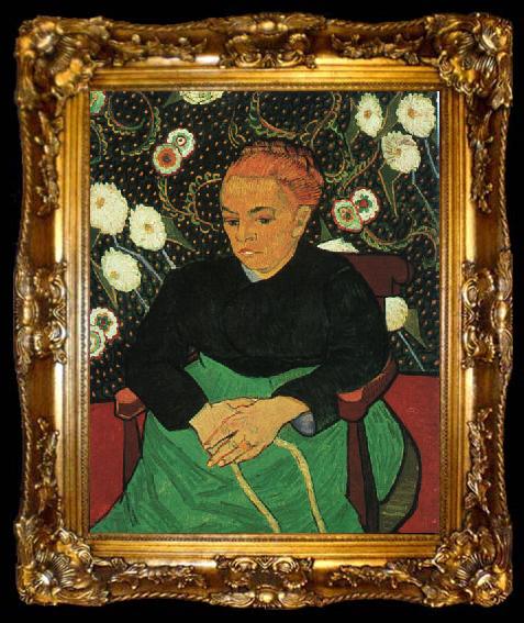 framed  Vincent Van Gogh Madame Augustine Roulin, ta009-2
